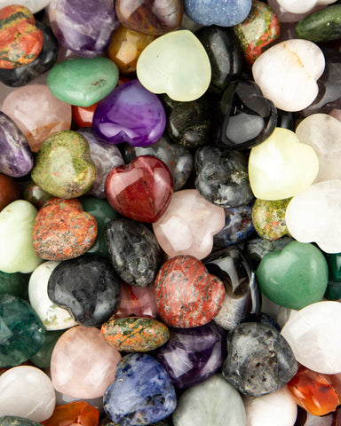 30mm Hearts - Assorted