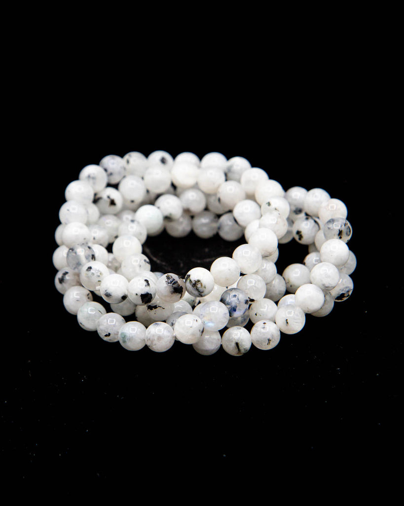 Rainbow Moonstone Bracelet - 8mm
