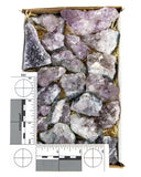 Amethyst Druzy Flats