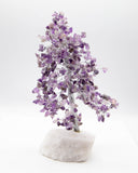 Chip Tree w/ Stone Base - Amethyst