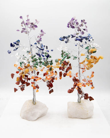 Chip Tree w/ Stone Base - Chakra