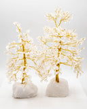 Chip Tree w/ Stone Base - Clear Quartz
