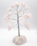 Chip Tree w/ Stone Base - Rose Quartz