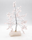 Chip Tree w/ Stone Base - Rose Quartz