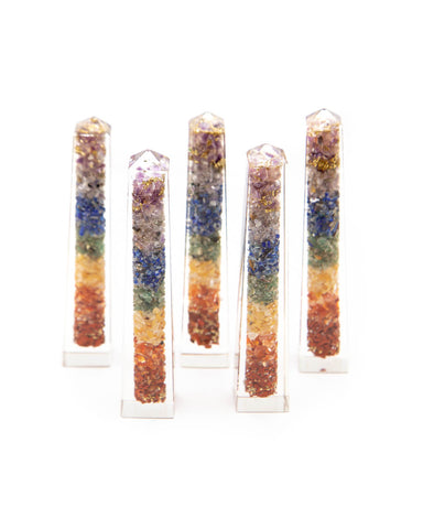 Orgonite Obelisk - Chakra