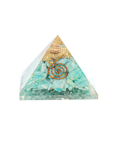 Orgonite Pyramid - Amazonite