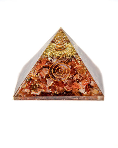 Orgonite Pyramid - Carnelian