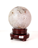 Pink Amethyst Druzy Sphere - 2.7 kg (#225039)