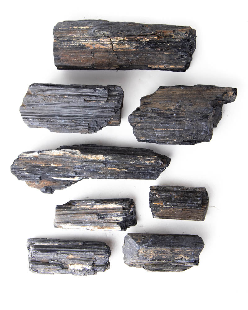 Rough Black Tourmaline (per piece)