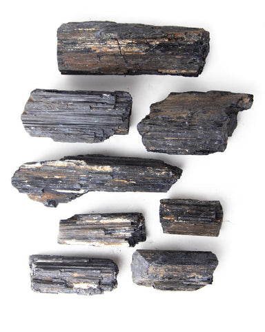 Rough Black Tourmaline (per piece)