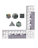 Sacred Geometry Set - Mica Aventurine (5 pcs)