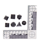 Sacred Geometry Set - Black Tourmaline (5 pcs)