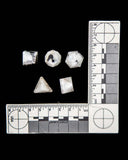 Sacred Geometry Set - Rainbow Moonstone (5 pcs)