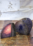 Agate End Candle Holder