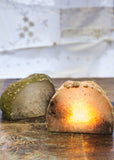 Agate End Candle Holder