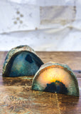 Agate End Candle Holder