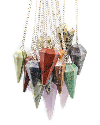 Faceted Pendulum - Assorted