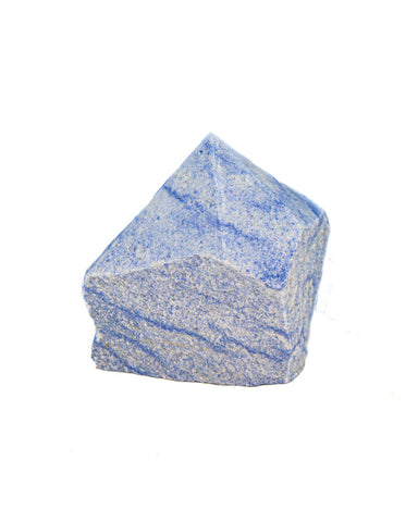 Blue Quartz Top Polished Point