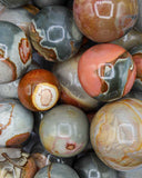 Desert Jasper Polychrome Sphere