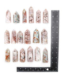 Flower Agate Polished Point