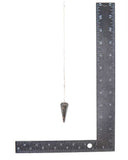 Faceted Pendulum - Hematite