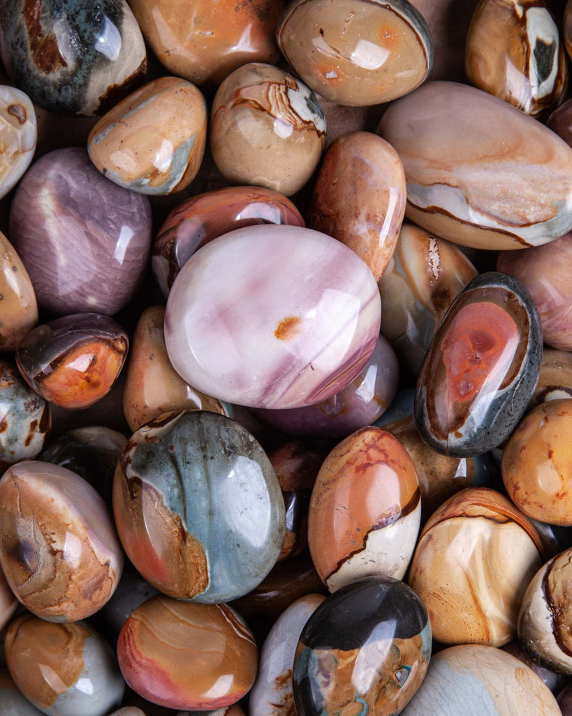 Desert Jasper Palm Stones