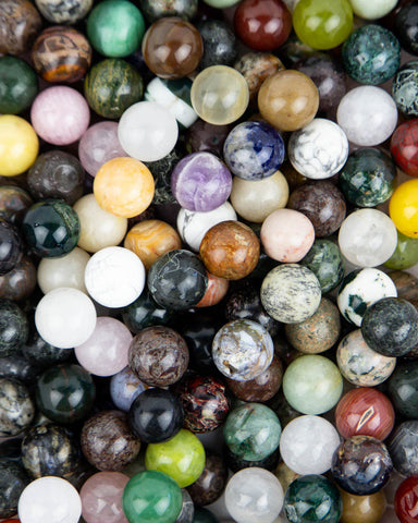 Assorted Spheres - 20mm (0.5 lb lot)