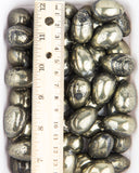 30mm Eggs - Pyrite