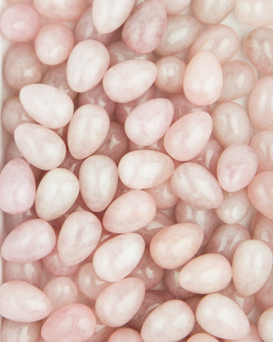 30mm Eggs - Rose Quartz