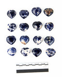 30mm Heart - Sodalite