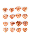 30mm Heart - Sunstone