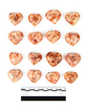 30mm Heart - Sunstone