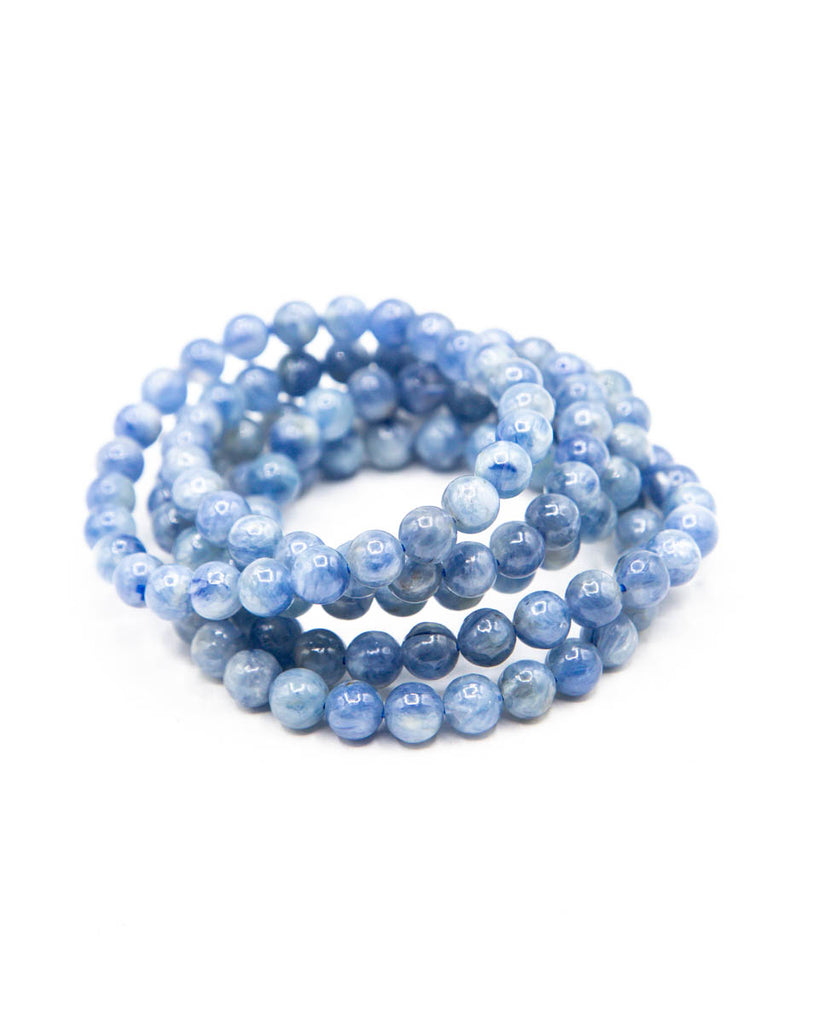 Blue Kyanite Bracelet - 7mm