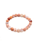 Petal Agate Bracelet - 8mm