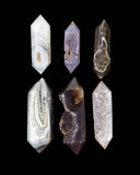 Agate Druzy Double Terminated - 6 pcs (#225757)