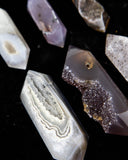 Agate Druzy Double Terminated - 6 pcs (#225757)