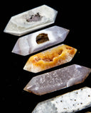 Agate Druzy Double Terminated - 6 pcs (#225761)