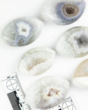 Agate Druzy Eyes - 6 pcs (#226047)