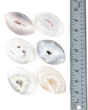 Agate Druzy Eyes - 6 pcs (#226643)