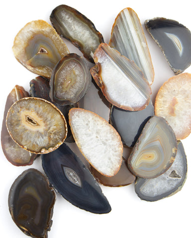 Agate Thick Slabs - 2 kg lot