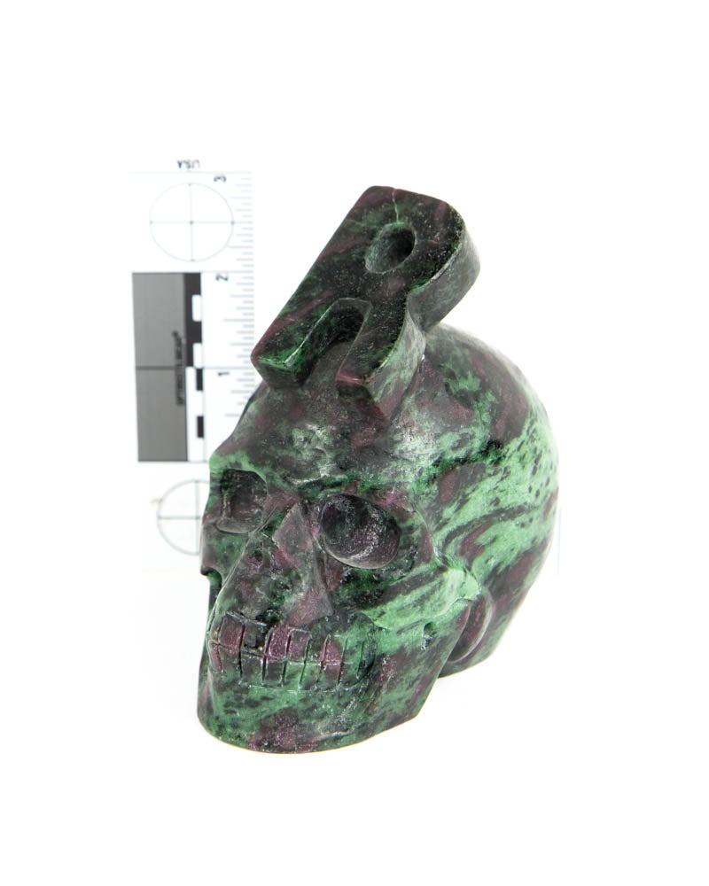 Alpha Skull "R" - Ruby Zoisite (#225461)