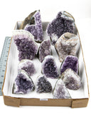 Amethyst Druzy Cut Base - 12 pcs (#226682)