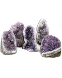 Amethyst Druzy Cut Base - 5 pcs (#226684)
