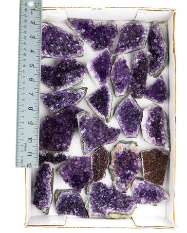 Uruguayan Amethyst Druzy - 24 pcs (#226666)