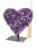 Large Amethyst Druzy Heart - 4.7 kg (#225416)