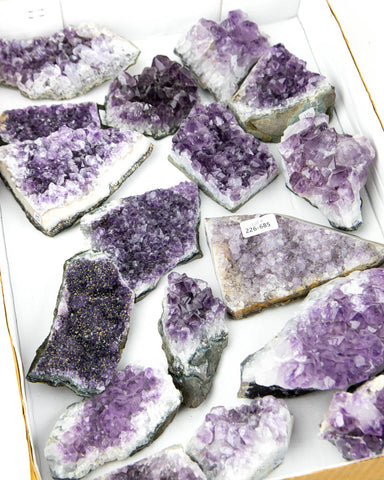 Amethyst Druzy - 17 pcs (#226685)