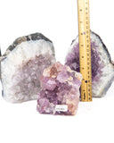 Amethyst Druzy Cut Base - 3 pcs (#226833)