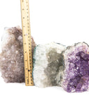 Amethyst Druzy Cut Base - 3 pcs (#226834)