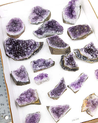 Uruguayan Amethyst Druzy - 20 pcs (#226519)
