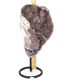 Large Amethyst Druzy on Stand - 6.56 kg (#225628)